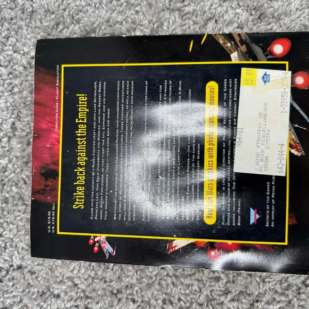 Star Wars X-Wing: The Official Strategy Guide by Rusel DeMaria
